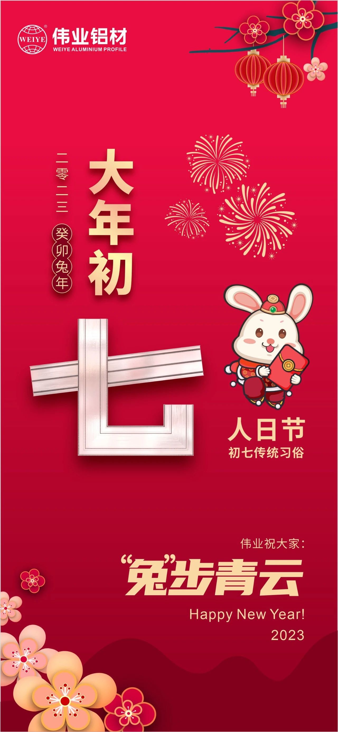 大岁首七·人日节｜立博ladbrokes祝您“兔”步青云！