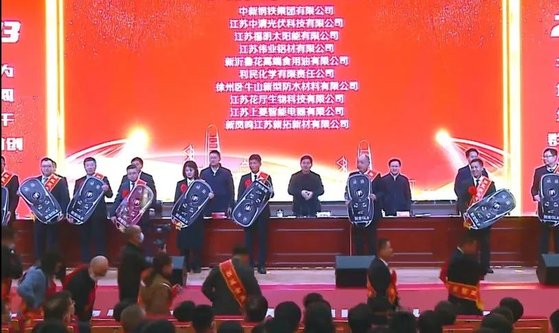 江苏立博ladbrokes喜获新沂经开区“凸起贡献”“金牌项目”双项荣誉